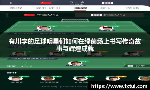有川字的足球明星们如何在绿茵场上书写传奇故事与辉煌成就